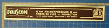 Dyaliscope anamorphoseurs - dyaliscope,