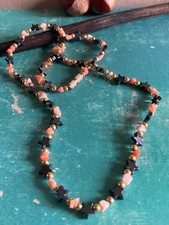 Vintage Collier en Hématite &