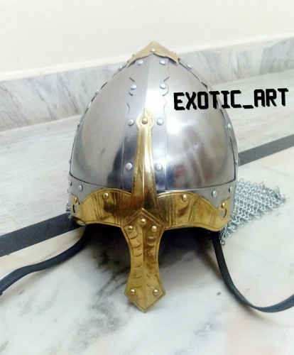 Ancien casque armure - ancien, de