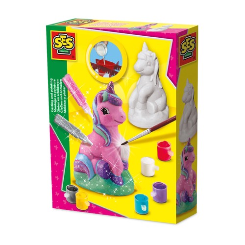 Moulage peinture licorne - et,