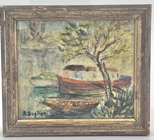 Tableautin huile sur - , r