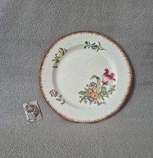 Ancienne assiette décor vieux Strasbourg N°7