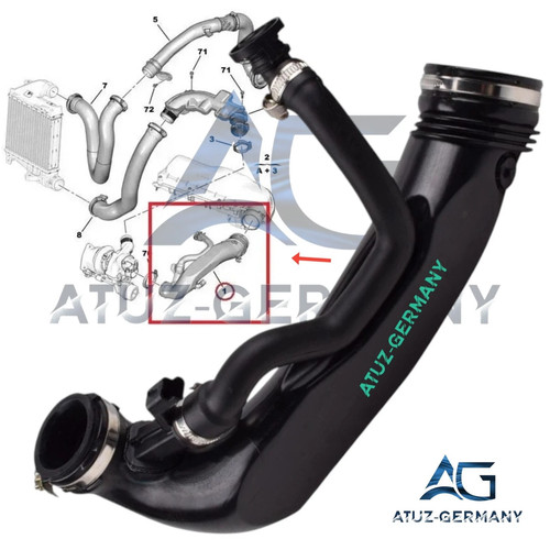 Durite turbo d origine - durite,