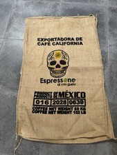 sac toile de jute café