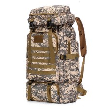 Sac à dos de randonnée 80l hommes et femmes militaire tactique sac à dos impe...