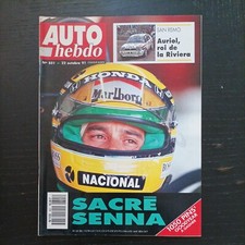 AUTO HEBDO 801 VW CORRADO 16V MAZDA MX3 TOYOTA CELICA 2.0 f1 japon ay Senna 1991