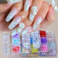 Fleurs Nail Art Bijoux 3D