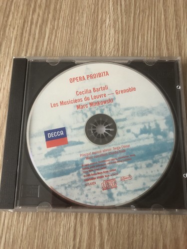 Opéra proibita cécilia - cd,