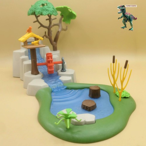 Playmobil diorama cascade