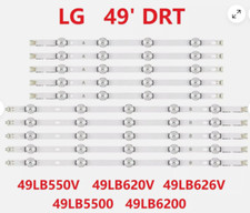 KIT 10 LED LG INNOTEK DRT 3.0 49" 49LB550V 49LB620V 49LB626V 49LB5500 49LB6200