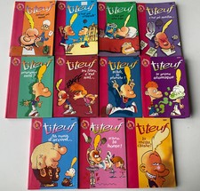 lot 11 livres série TITEUF - collection la Bibliothèque Rose