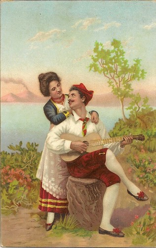 Carte postale fantaisie - carte,