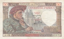 France 50 Francs - Jacques