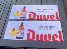Lot 2 TAPIS DE BAR BIERE DUVEL