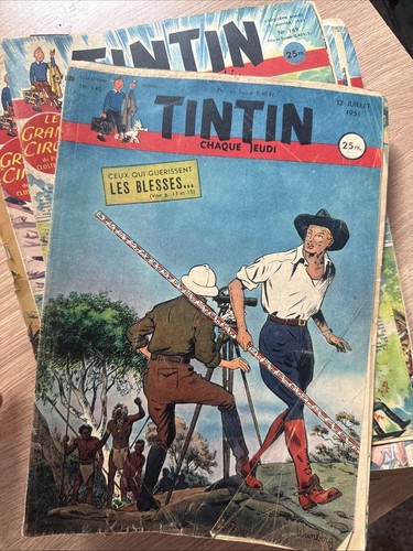 Lot tintin chaque - de, 33