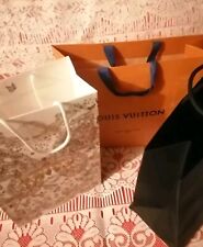 Chanel Lot de 3 sacs Shopping utilisé occasion avec défauts + rubans et camélia 