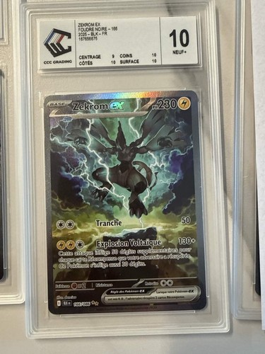 Carte pokémon zekrom - carte,