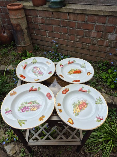 Lot assiettes creuse moulin - lot,