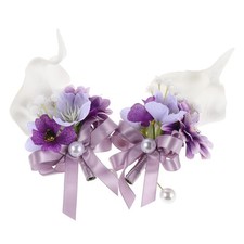  Lot de 2 boutonnières en