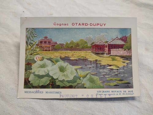 Carte postale cognac otard - cognac,