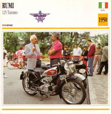 RUMI 125 Turismo 1950 : Fiche Moto #001667