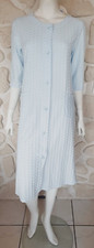 Robe de chambre bleue bohème