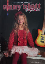 CATALOGUE TRICOT ANNY BLATT HORS SERIE N°18 ENFANTS JUSQU'A 14 ans 80 MODELES