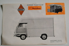 ANCIENNE BROCHURE CARROSSERIE