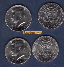 Etats Unis USA Lot de 2 1/2 $