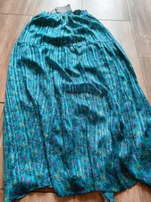 Longue jupe multicolore