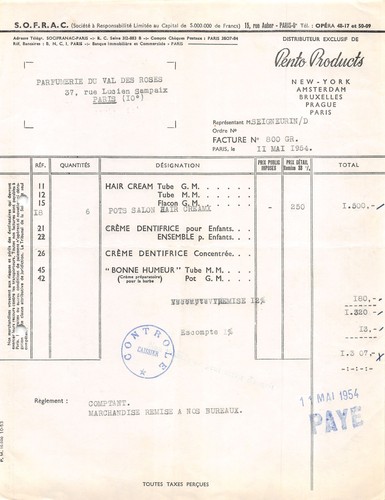 1954 distributeur exclusif - 1954,