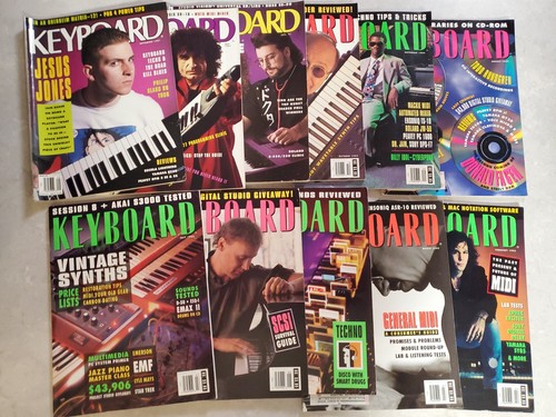 Lot keyboard magazines - 11,