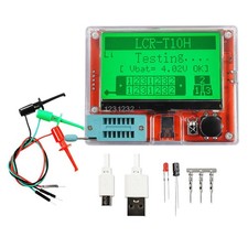 T10H Testeur de transistor Testeur de condensateur Mètre  Npn Grand écran