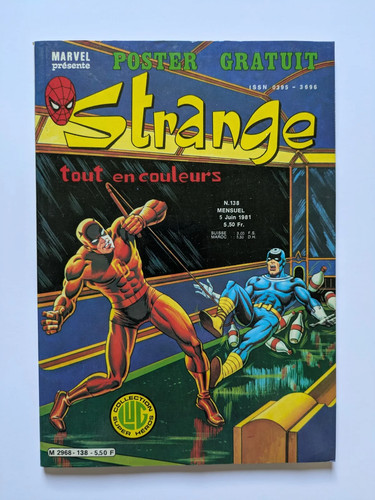 Strange 138 1981 lug jean - strange, n°138