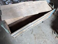 boite caisse a munitions militaire meuble étagère 24 x 19 x 72 cm