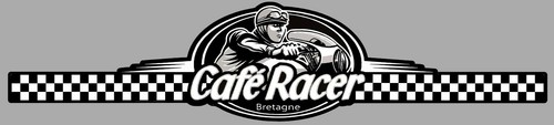 Cafe racer bretagne - racer, sticker
