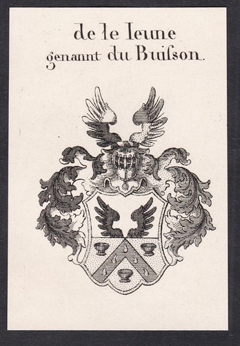 Leune buisson wappen - de,