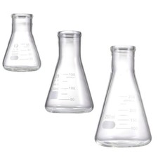 3 Pcs Fiole Conique