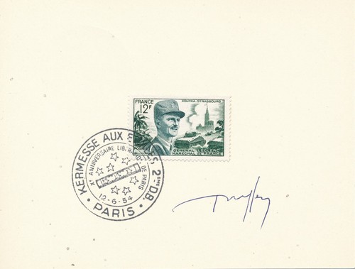 France général leclerc - france, 1954