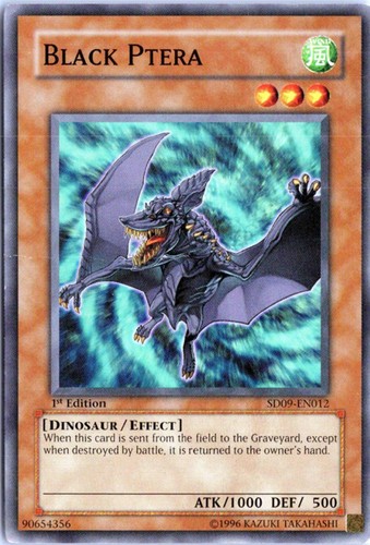 Black ptera 1st edition - black,