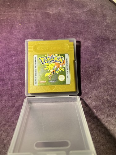 Pokemon gold version game - gold, (game