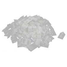 100pc blanc Plast. Penderie