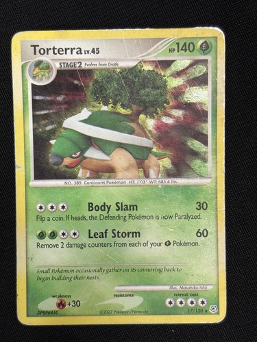 Torterra 130 holo rare - holo,