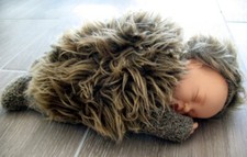 Adorable Poupée peluche Hérisson  Anne Geddes - 28 cm 