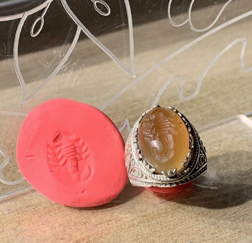 Ancienne bague afghane - bague, afghane,xx