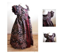 Déguisement carnaval fille  princesse costume mardi-gras robe Venise 3-4-5 ans