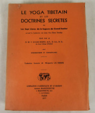 LE YOGA TIBETAIN DOCTRINES SECRETES 1977 LIVRE Spiritualite Esoterique YB2