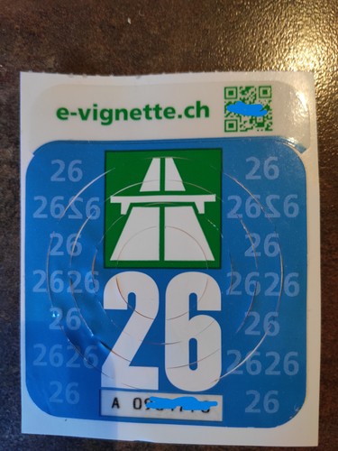 Vignette autoroute suisse 2026 - autoroute,