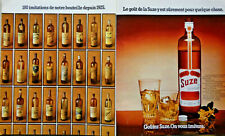 PUBLICITÉ DE PRESSE 1974 SUZE GENTIANE 180 IMITATIONS DE NOTRE BOUTEILLE