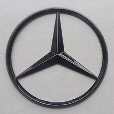 Original Logo Emblème Mercedes Étoile Noir Brillant hayon coffre 90mm 9cm